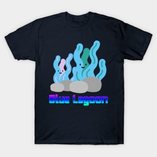 Blue Lagoon, The Story of the Sea, coral reefs T-Shirt